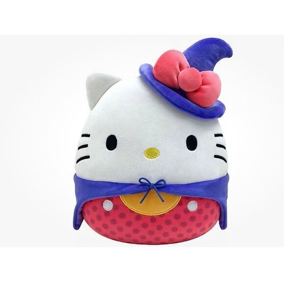 HELLO KITTY Squishmallows 8" Halloween Hello Kitty Witc & Frankenstein. New - Picture 2 of 10